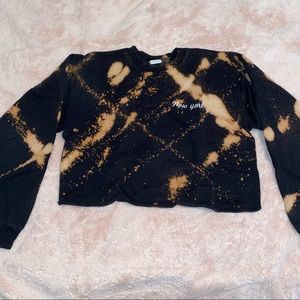 Brandy Melville New York cropped crewneck